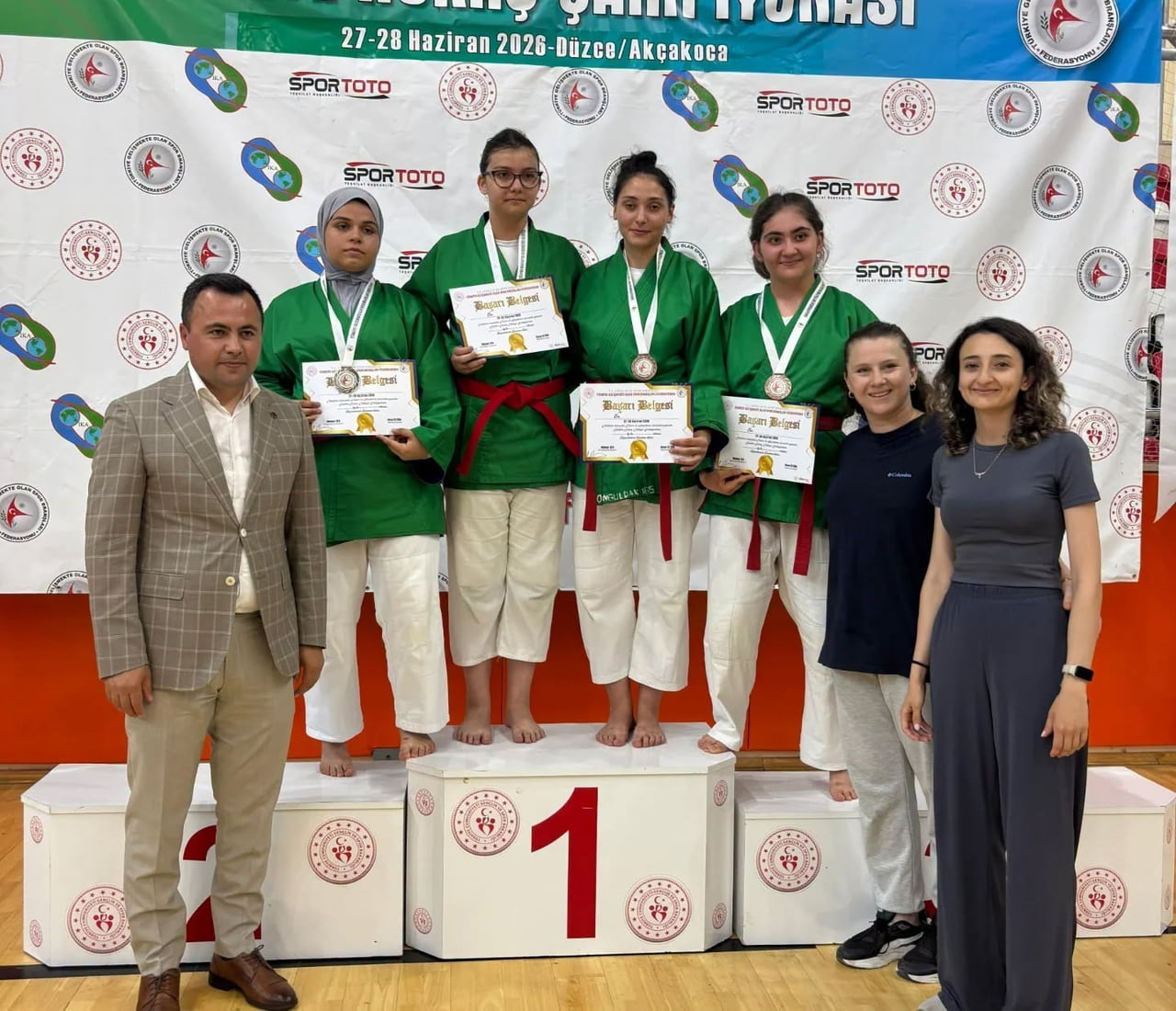 KÜTAHYA BELEDİYESPOR, KURAŞ TÜRKİYE ŞAMPİYONASI'NDAN 2 MADALYAYLA DÖNDÜ