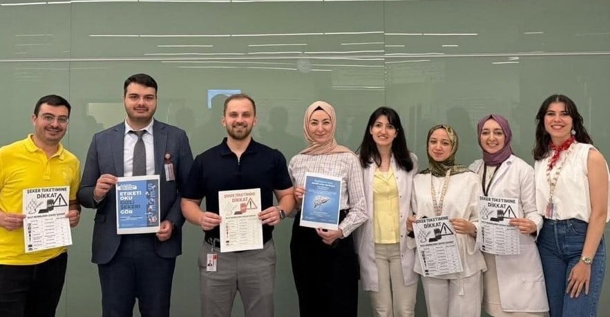 KÜTAHYA ŞEHİR HASTANESİ'NDEN ŞEKER TÜKETİMİNE KARŞI FARKINDALIK ETKİNLİĞİ