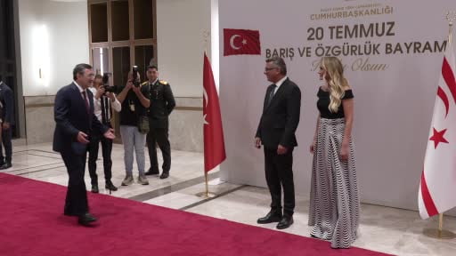 Kuzey Kıbrıs Türk Cumhuriyeti'nde (KKTC) 20 Temmuz Barış ve Özgürlük Bayramı etkinlikleri...