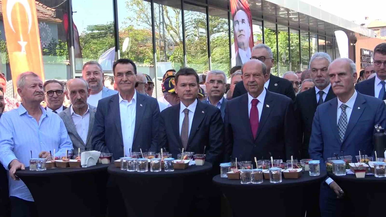 KUZEY KIBRIS TÜRK CUMHURİYETİ (KKTC) 5'İNCİ CUMHURBAŞKANI ERSİN TATAR, OSMANGAZİ BELEDİYESİ...