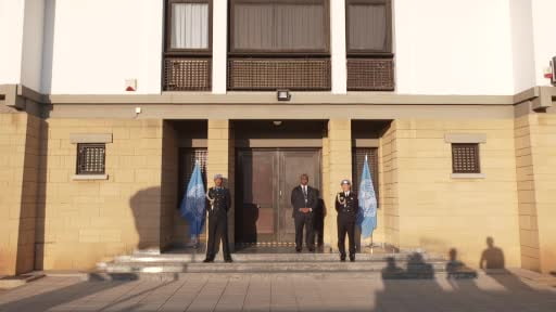 Kuzey Kıbrıs Türk Cumhuriyeti (KKTC) Cumhurbaşkanı Tufan Erhürman, Birleşmiş Milletler (BM) Genel...
