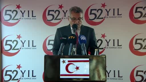 Kuzey Kıbrıs Türk Cumhuriyeti (KKTC) Cumhurbaşkanı Tufan Erhürman, "Kıbrıs Türk halkı, bu adada...