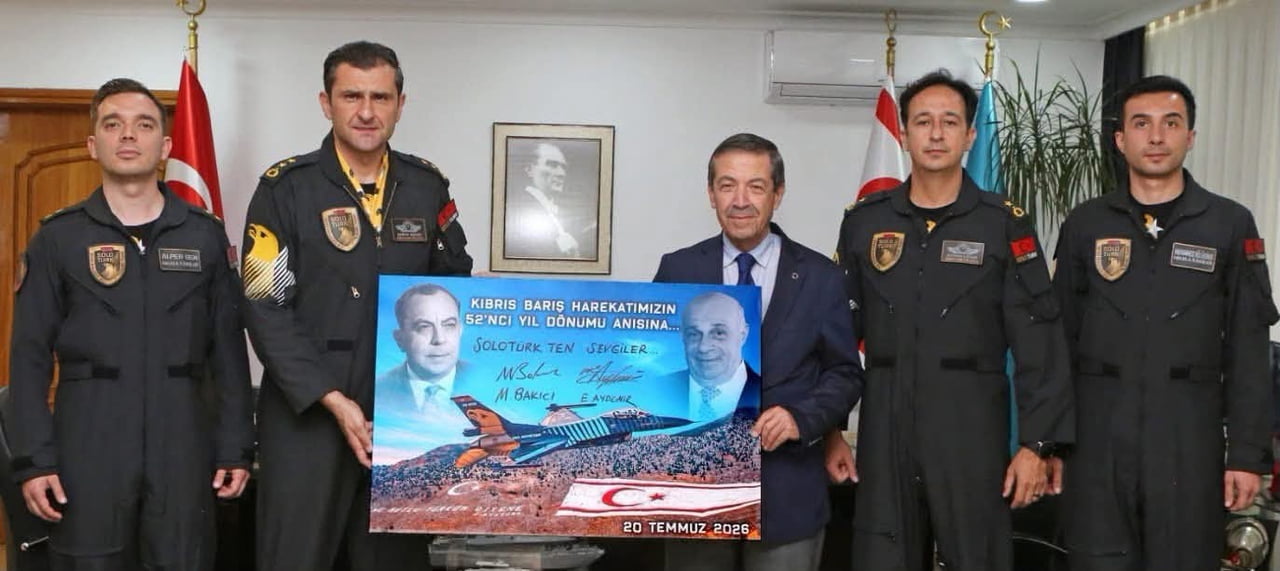 KUZEY KIBRIS TÜRK CUMHURİYETİ (KKTC) DIŞİŞLERİ BAKANI TAHSİN ERTUĞRULOĞLU, 20 TEMMUZ BARIŞ VE...