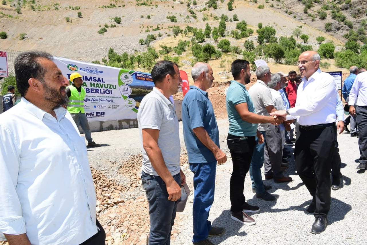 MALATYA'DA 207 ADET SULAMA HAVUZUNUN İNŞAATI DEVAM EDİYOR