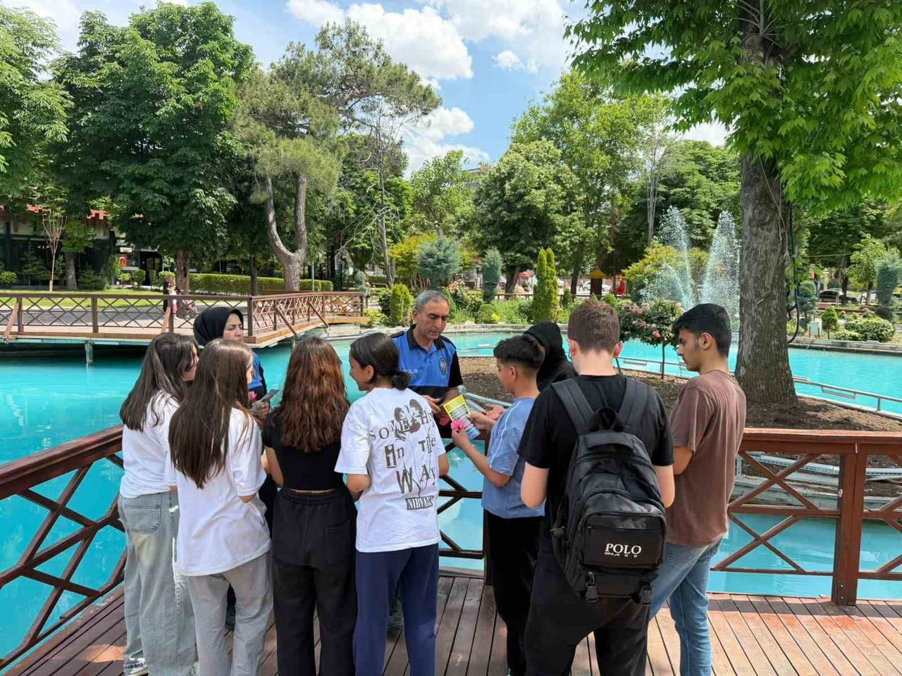 MALATYA'DA POLİS EKİPLERİNDEN BOĞULMA VAKALARINA KARŞI FARKINDALIK ÇALIŞMASI