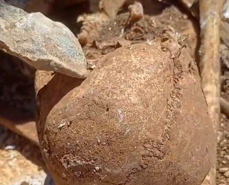 MALATYA'DA TEMEL KAZISINDA İNSAN KEMİKLERİ BULUNDU