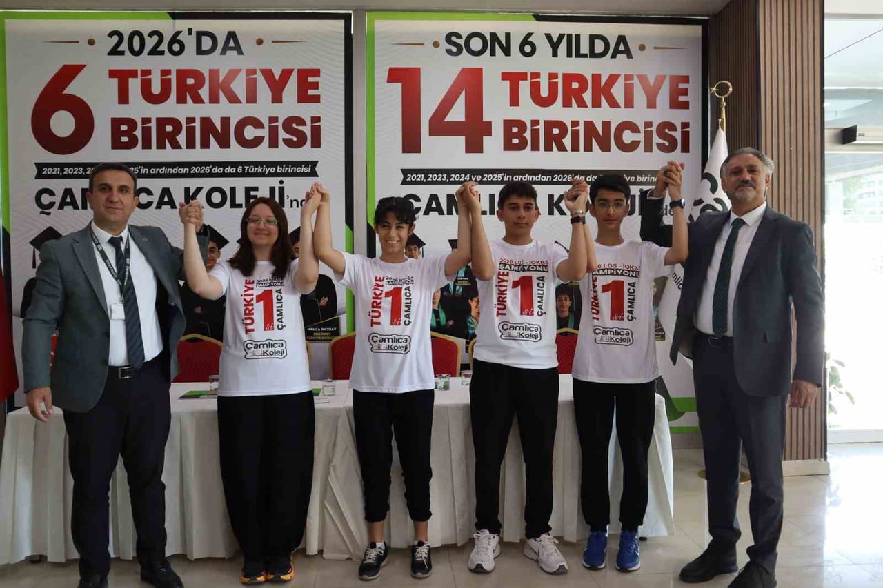 MALATYA ÇAMLICA KOLEJİ, 6 TÜRKİYE BİRİNCİSİ ÇIKARDI