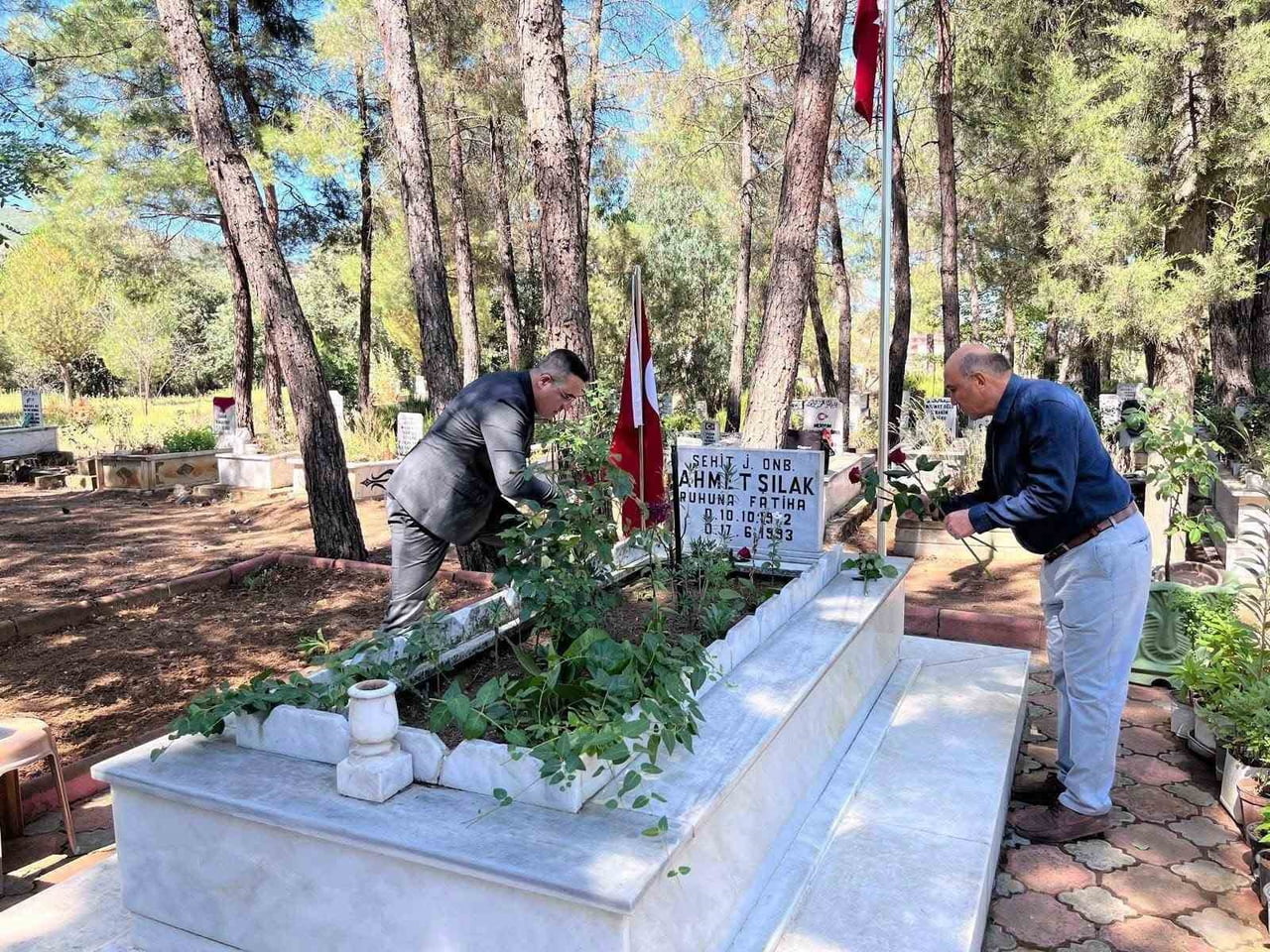 MANİSA'NIN SARIGÖL İLÇESİNDE 15 TEMMUZ DEMOKRASİ VE MİLLİ BİRLİK GÜNÜ KAPSAMINDA ŞEHİT AHMET...