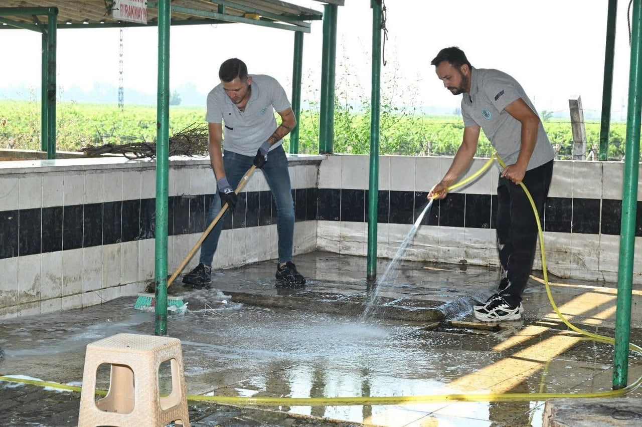 MANİSA BÜYÜKŞEHİR BELEDİYESİ, AKHİSAR'IN BEYOBA MAHALLESİ'NDE BULUNAN KOCA BEKTAŞ DEDE TÜRBESİ...