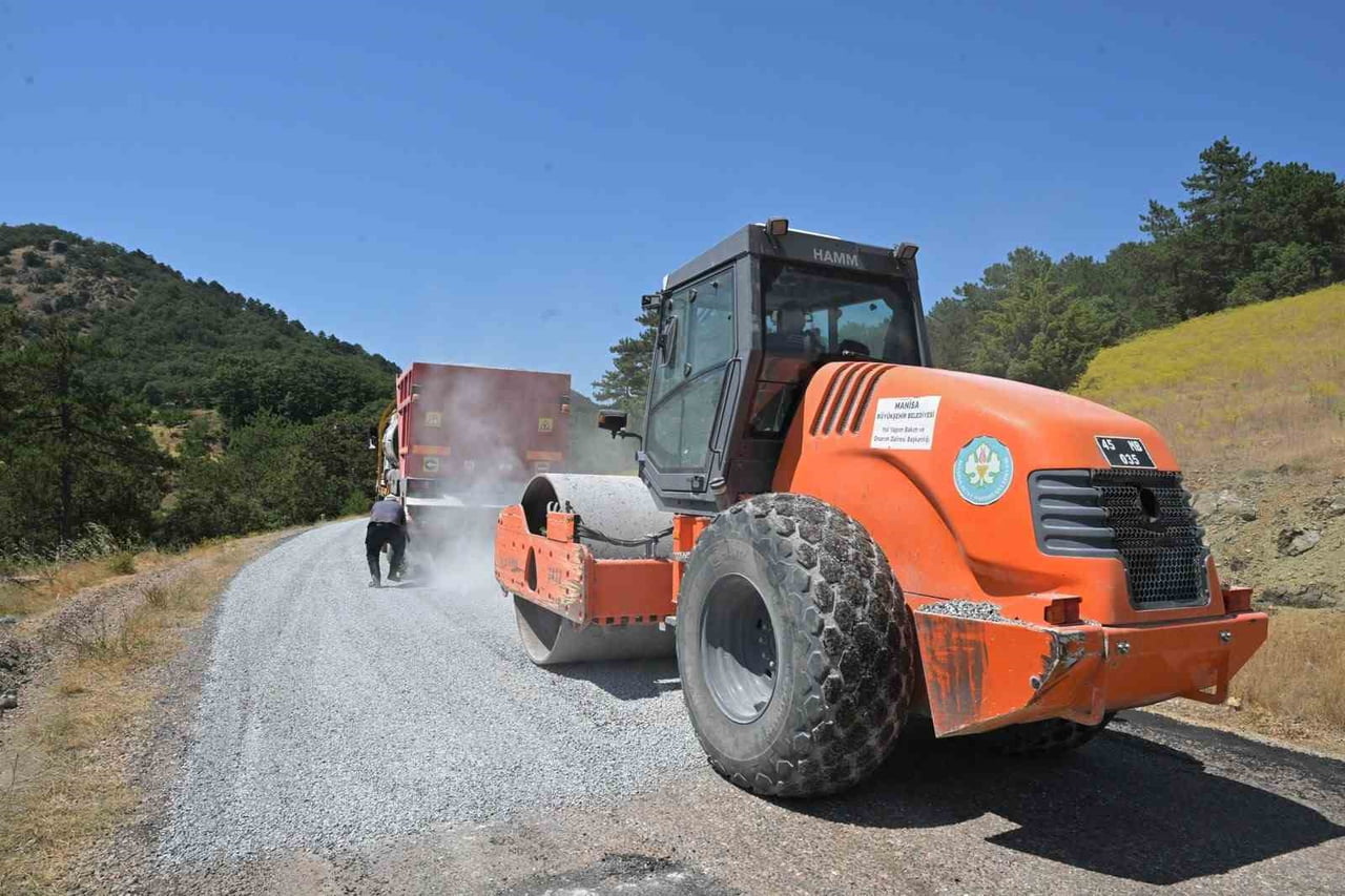 MANİSA BÜYÜKŞEHİR BELEDİYESİ, GÖRDES İLÇESİNDE ÇİÇEKLİ MAHALLESİ İLE SİNDEL YERLEŞKESİNİ BİRBİRİNE...