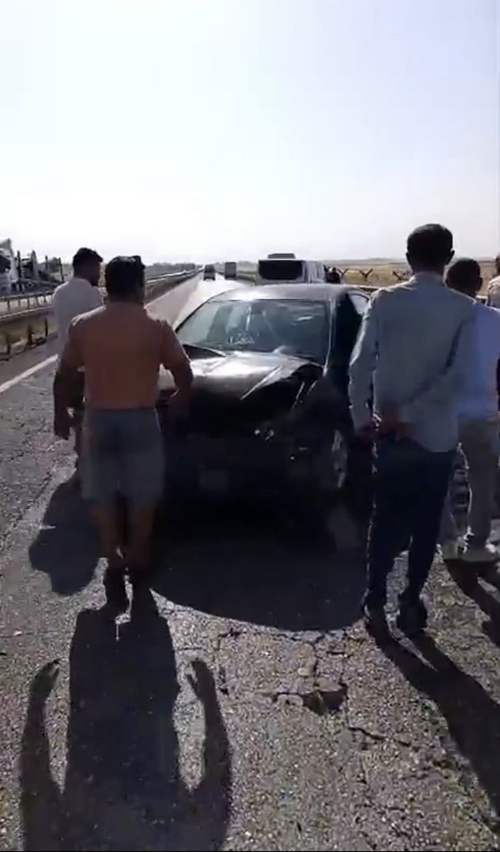 MARDİN'İN NUSAYBİN İLÇESİNDE KAMYONET İLE OTOMOBİLİN ÇARPIŞMASI SONUCU 1 KİŞİ...