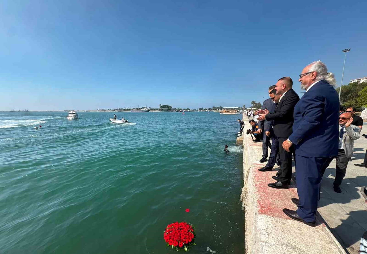 MERSİN'DE 1 TEMMUZ DENİZCİLİK VE KABOTAJ BAYRAMININ 100. YIL DÖNÜMÜ DOLAYISIYLA DÜZENLENEN...