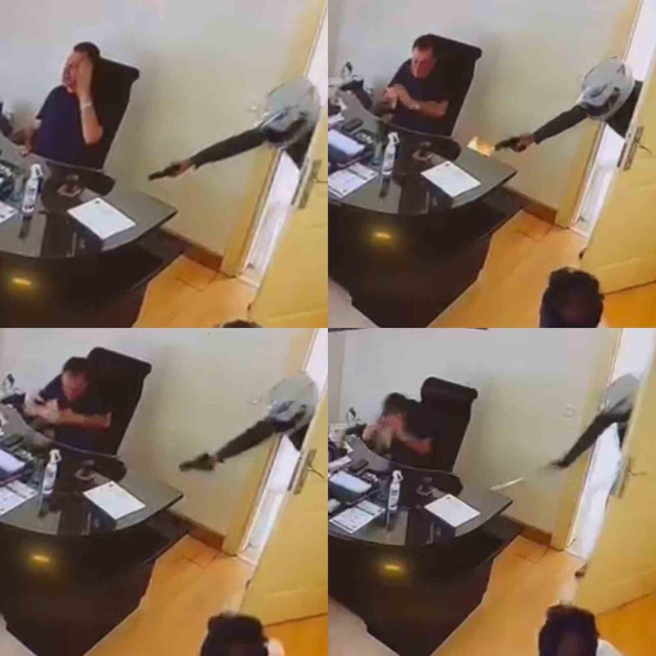 MERSİN'DE BİR TATİL SİTESİNİN YÖNETİM KURULU BAŞKANI MURAT ÖZBOLAT, KASKLI SALDIRGAN TARAFINDAN...