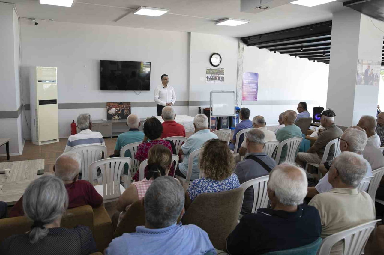 MERSİN BÜYÜKŞEHİR BELEDİYESİ, DÜNYA EMEKLİLER GÜNÜ DOLAYISIYLA KENT GENELİNDEKİ EMEKLİ EVLERİ'NDE...