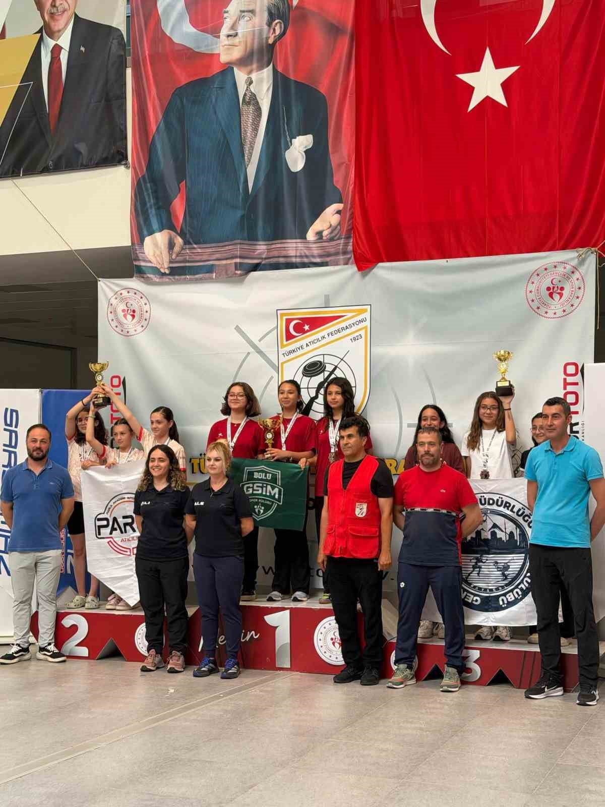 MERSİN ERDEMLİ'DE DÜZENLENEN SARSILMAZ HAVALI SİLAHLAR TÜRKİYE KUPASI'NDA KAYSERİ'Yİ TEMSİL EDEN...
