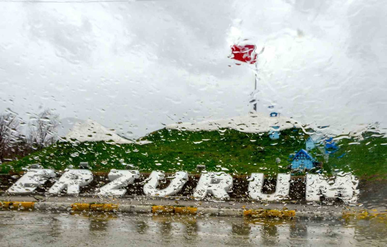 METEOROLOJİ'DEN ERZURUM VE ÇEVRE İLLER İÇİN KUVVETLİ YAĞIŞ UYARISI