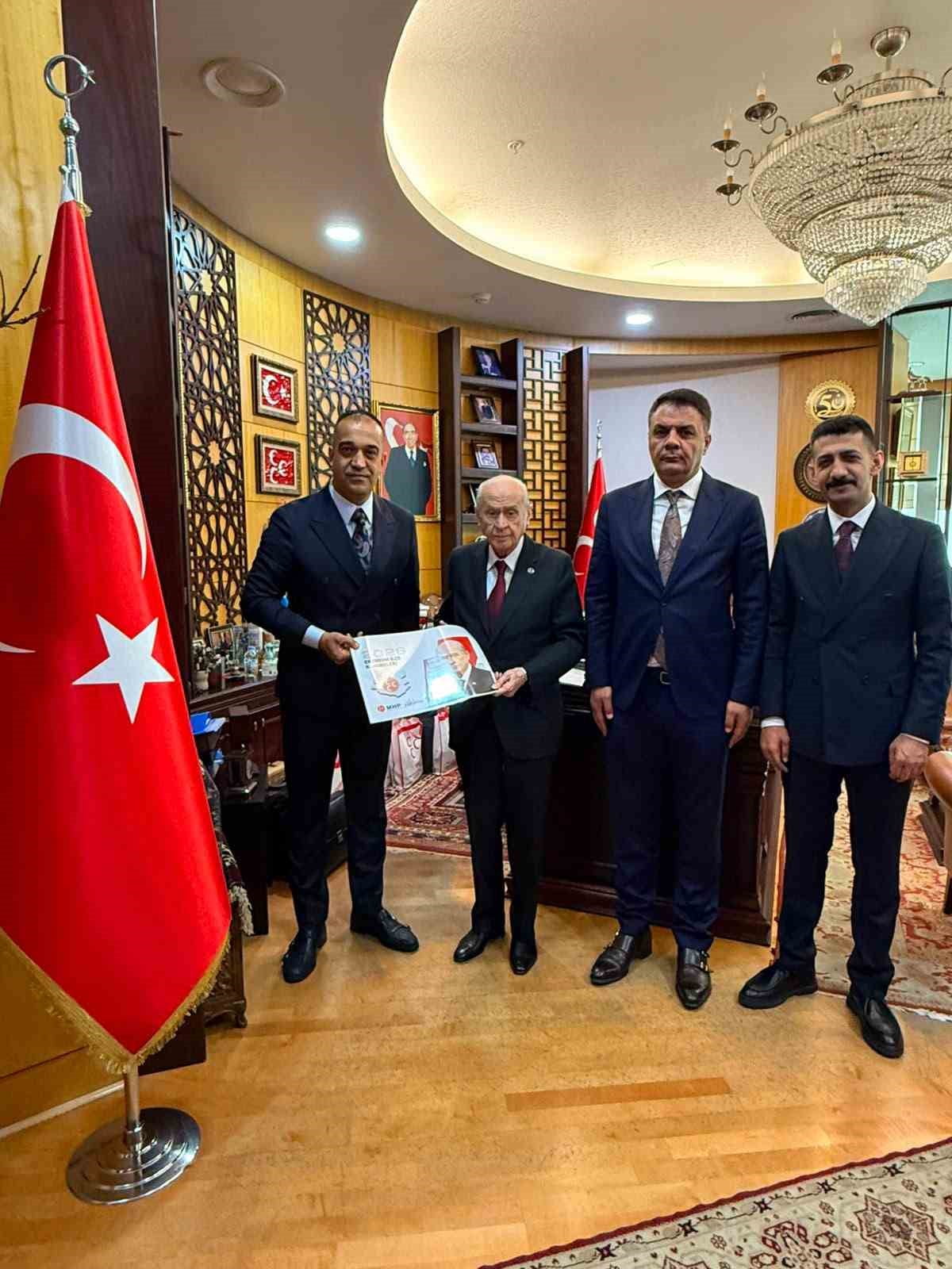 MHP ERZURUM İL BAŞKANI ADEM YURDAGÜL VE TEŞKİLATLARDAN SORUMLU İL BAŞKAN YARDIMCISI CİHAN AKSAKAL...
