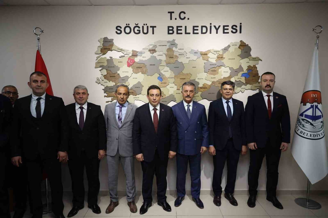 MHP GENEL SEKRETERİ BÜYÜKATAMAN SÖĞÜT’TE TEMASLARDA BULUNDU