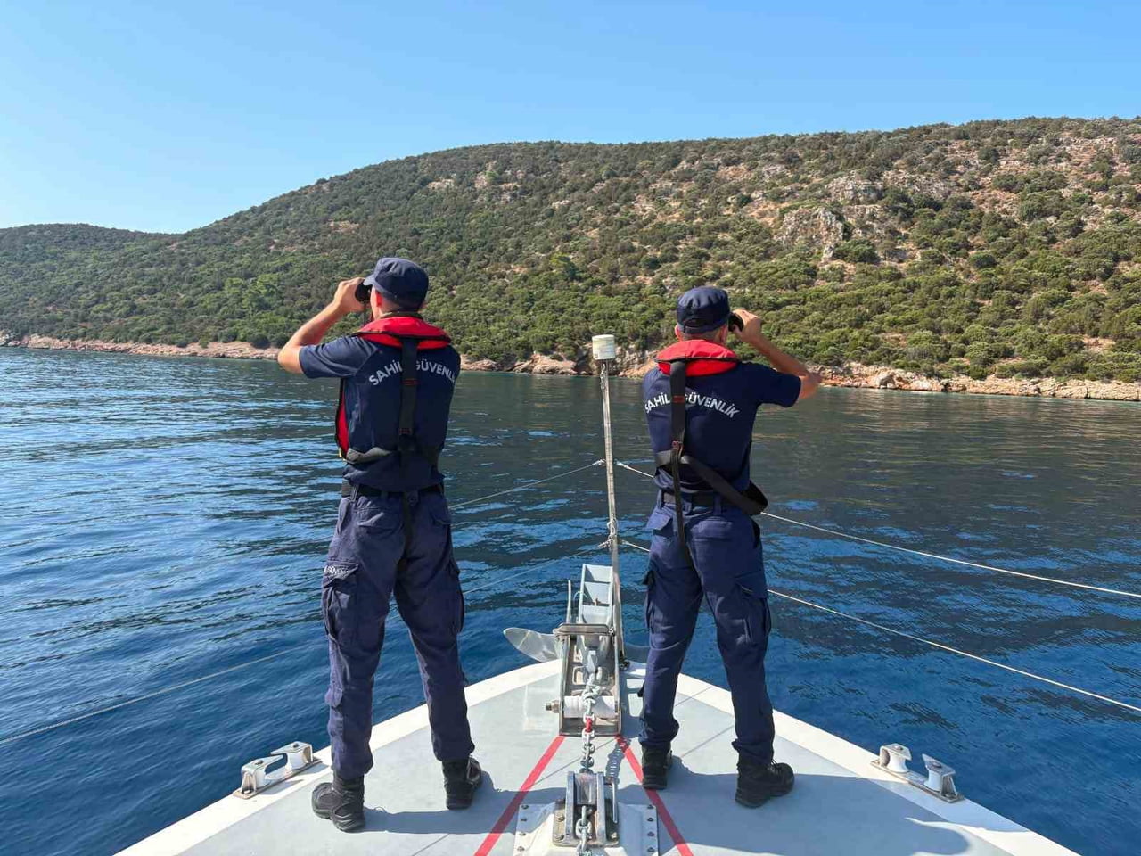 MUĞLA'DA ORMAN YANGINLARINI ÖNLEMEK AMACIYLA JANDARMA, EMNİYET VE SAHİL GÜVENLİK EKİPLERİ, ORMAN...