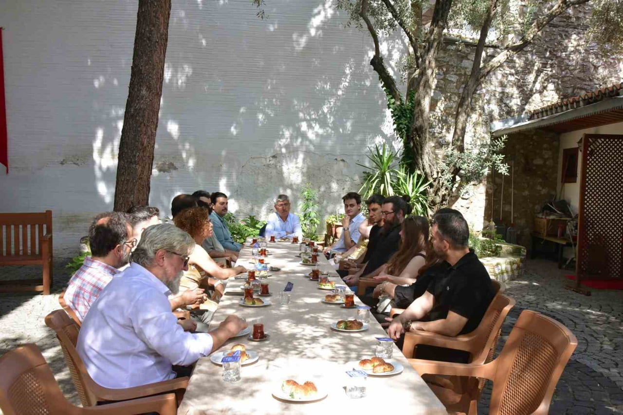 MUĞLA SITKI KOÇMAN ÜNİVERSİTESİ (MSKÜ) REKTÖRÜ PROF. DR. TURHAN KAÇAR, BİLİM VE SANAT EVİ’NDE...