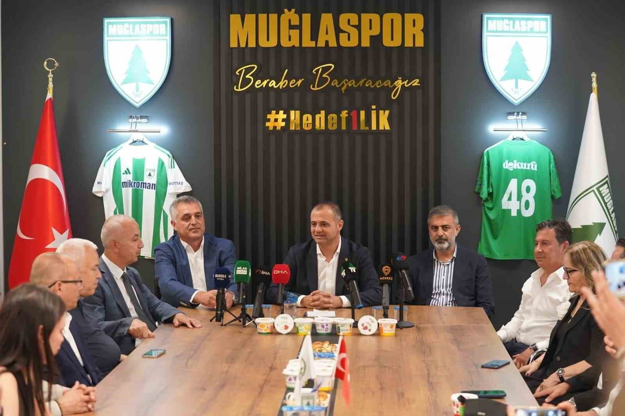 MUĞLASPOR, 2026-2027 SEZONUNDA FORMASINDA YER ALACAK SPONSORLARINI DÜZENLEDİĞİ TANITIM TÖRENİYLE...