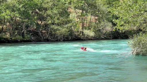 Munzur Çayı'nda SAK ve JAK timlerinden gerçeğini aratmayan kurtarma tatbikatı