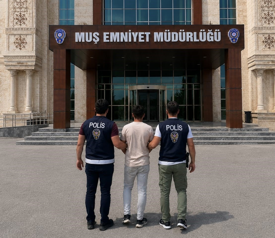 MUŞ'TA HIRSIZLIK SUÇUNDAN HAKKINDA 3 YIL 1 AY 6 GÜN KESİNLEŞMİŞ HAPİS CEZASI BULUNAN HÜKÜMLÜ...