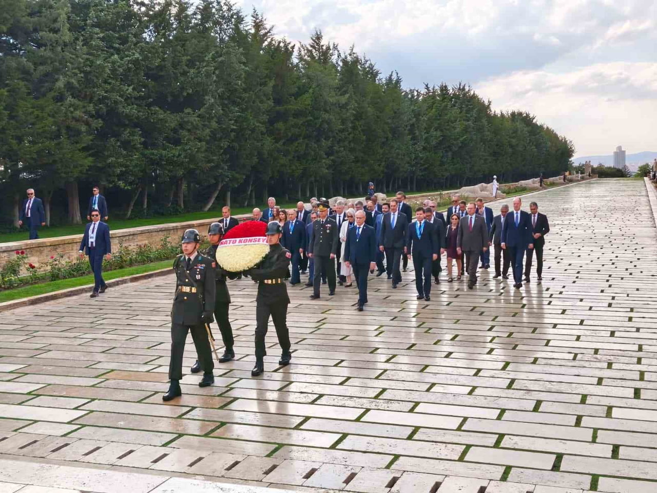 NATO ANKARA ZİRVESİ NEDENİYLE, NATO LUXEMBOURG DAİMİ TEMSİLCİSİ STEPHAN FRÉDÉRİC MÜLLER...