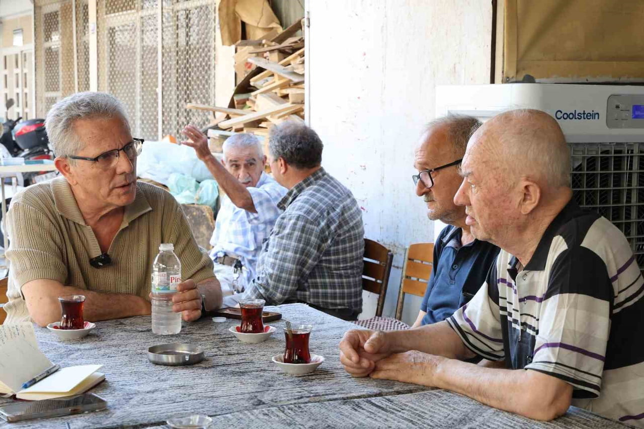 NAZİLLİ BELEDİYE BAŞKANI DR. ERTUĞRUL TETİK, TURAN MAHALLESİ'NDE CUMARTESİ GÜNLERİ KURULMASI...