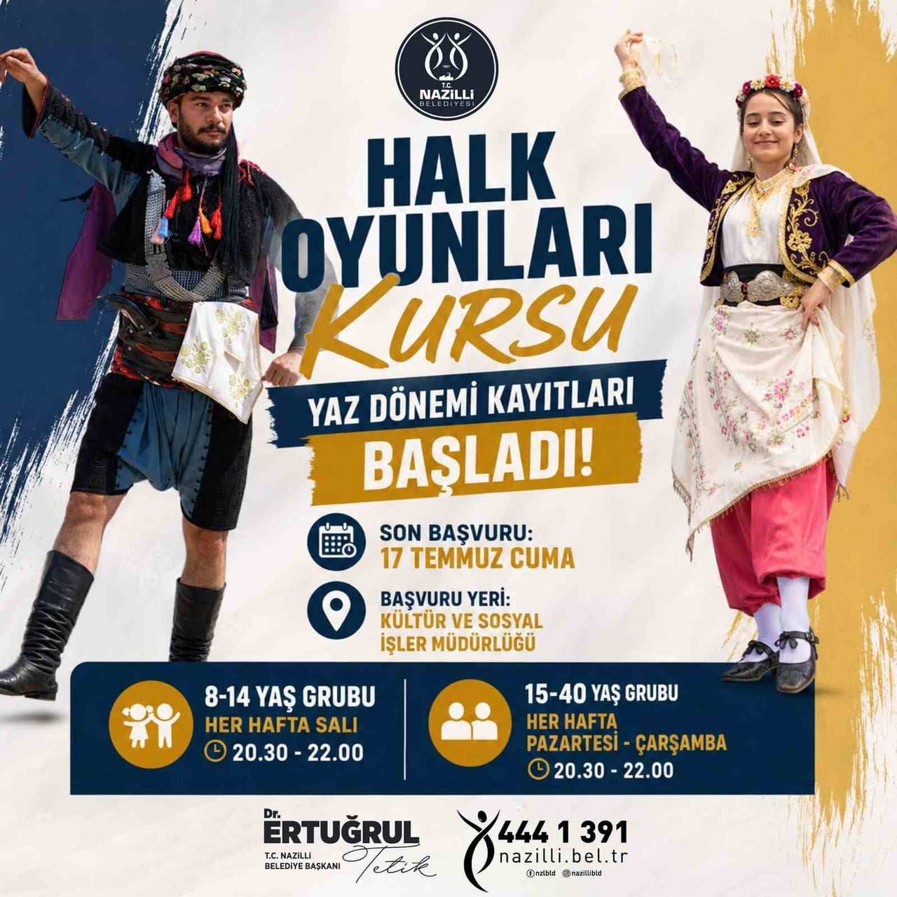 NAZİLLİ BELEDİYESİ, GELENEKSEL KÜLTÜRÜMÜZÜ GELECEK NESİLLERE AKTARMAK AMACIYLA DÜZENLEDİĞİ HALK...