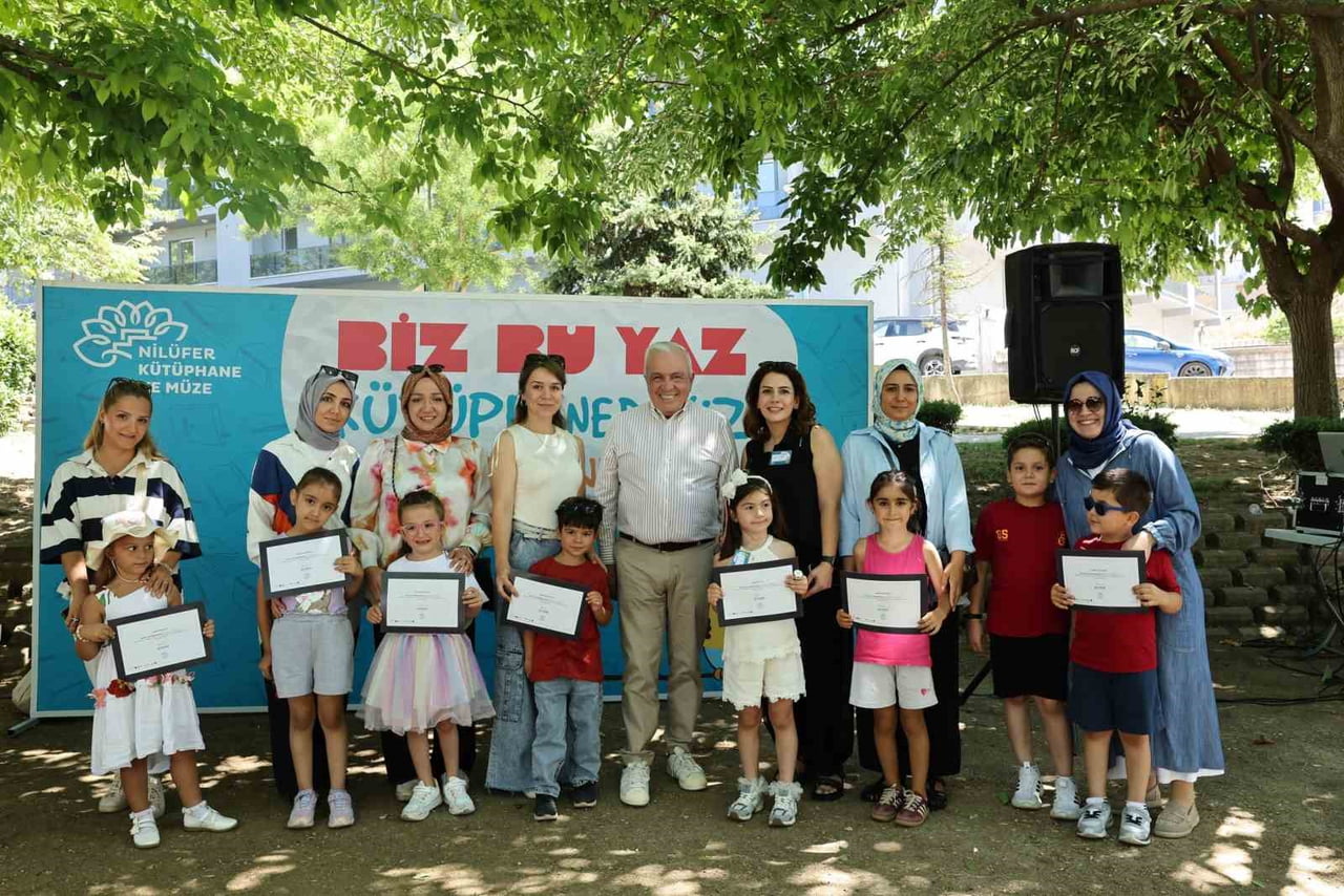 NİLÜFER BELEDİYESİ’NİN BU YIL 15’İNCİSİNİ GERÇEKLEŞTİRDİĞİ "BİZ BU YAZ KÜTÜPHANEDEYİZ" ETKİNLİĞİ...