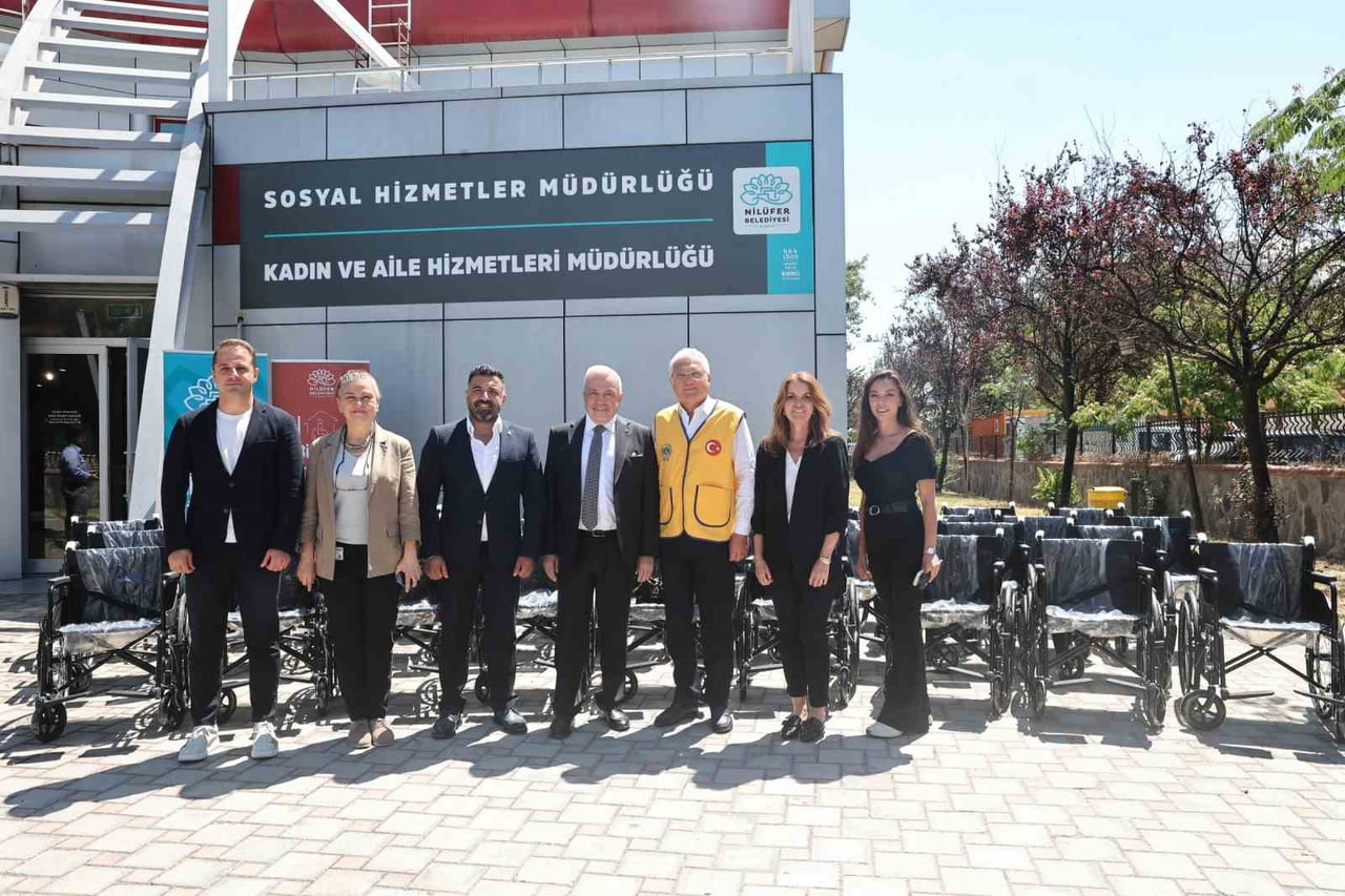 NİLÜFER BELEDİYESİ VE 118-K LİONS FEDERASYONU İŞ BİRLİĞİYLE ENGELLİ BİREYLERİN SOSYAL HAYATA...