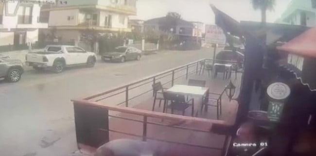 OLAY ANINA İLİŞKİN GÜVENLİK KAMERASI GÖRÜNTÜLERİ