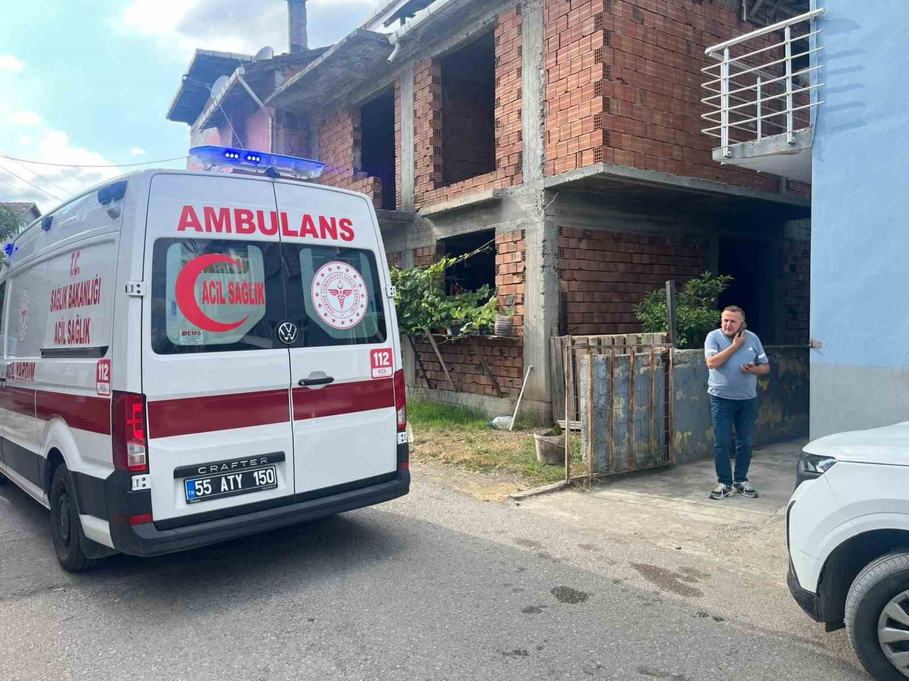 OLAY, ÇARŞAMBA İLÇESİ KİRAZLIKÇAY MAHALLESİ 469. SOKAK'TA MEYDANA GELDİ.