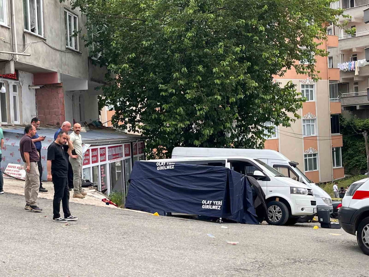 OLAY YERİNDE HAYATINI KAYBEDEN RESUL GÜLEN'İN CENAZESİ