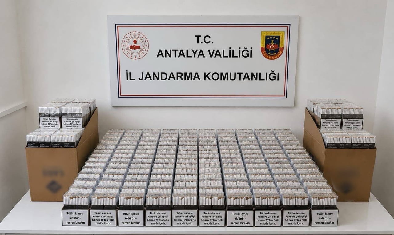 OPERASYONDA 10 BİN 680 MAKARON ELE GEÇİRİLDİ.