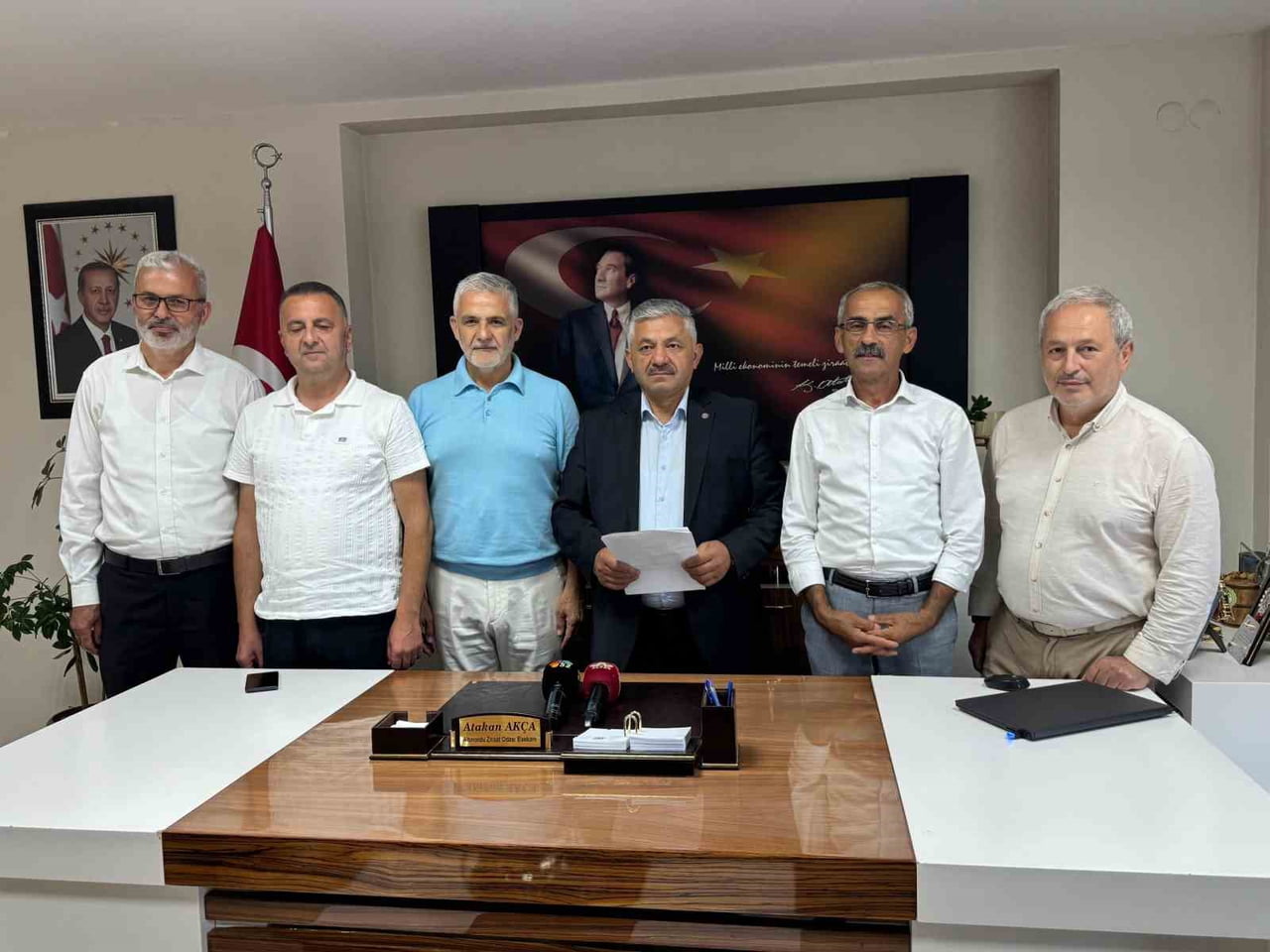 ORDU ZİRAAT ODALARI İL KOORDİNASYON KURULU BAŞKANI VE TÜRKİYE ZİRAAT ODALARI BİRLİĞİ YÖNETİM...