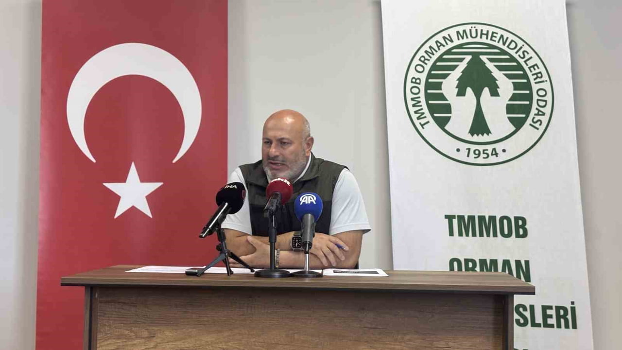 ORMAN MÜHENDİSLERİ ODASI GENEL BAŞKANI HASAN TÜRKYILMAZ AÇIKLAMA YAPTI