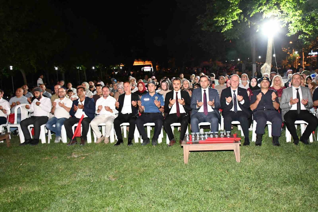 OSMANELİ İLÇESİNDE, 15 TEMMUZ DEMOKRASİ VE MİLLÎ BİRLİK GÜNÜ'NÜN 10. YIL DÖNÜMÜ DOLAYISIYLA ANMA...