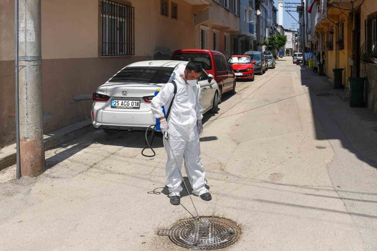 OSMANGAZİ BELEDİYESİ, YAZ AYLARINDA ARTIŞ GÖSTEREN HAŞERE İLE MÜCADELE KAPSAMINDA HAMİTLER...