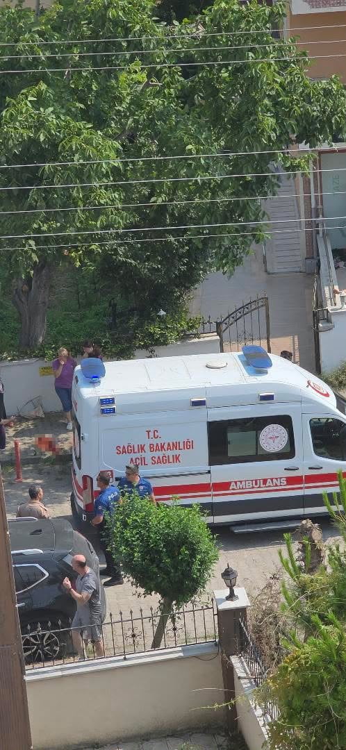 ÖZGE KITIRCI OKUYAN'I AMBULANS İLE HASTANEYE SEVK