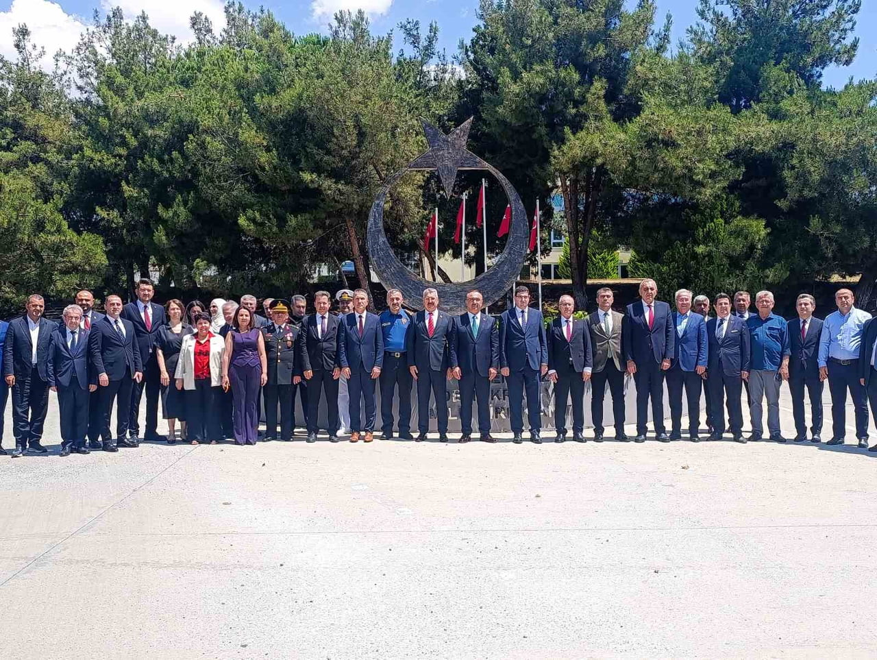 PROGRAM, TEKİRDAĞ VALİSİ RECEP SOYTÜRK, NKÜ REKTÖRÜ PROF. DR. MÜMİN ŞAHİN, SÜLEYMANPAŞA KAYMAKAMI...