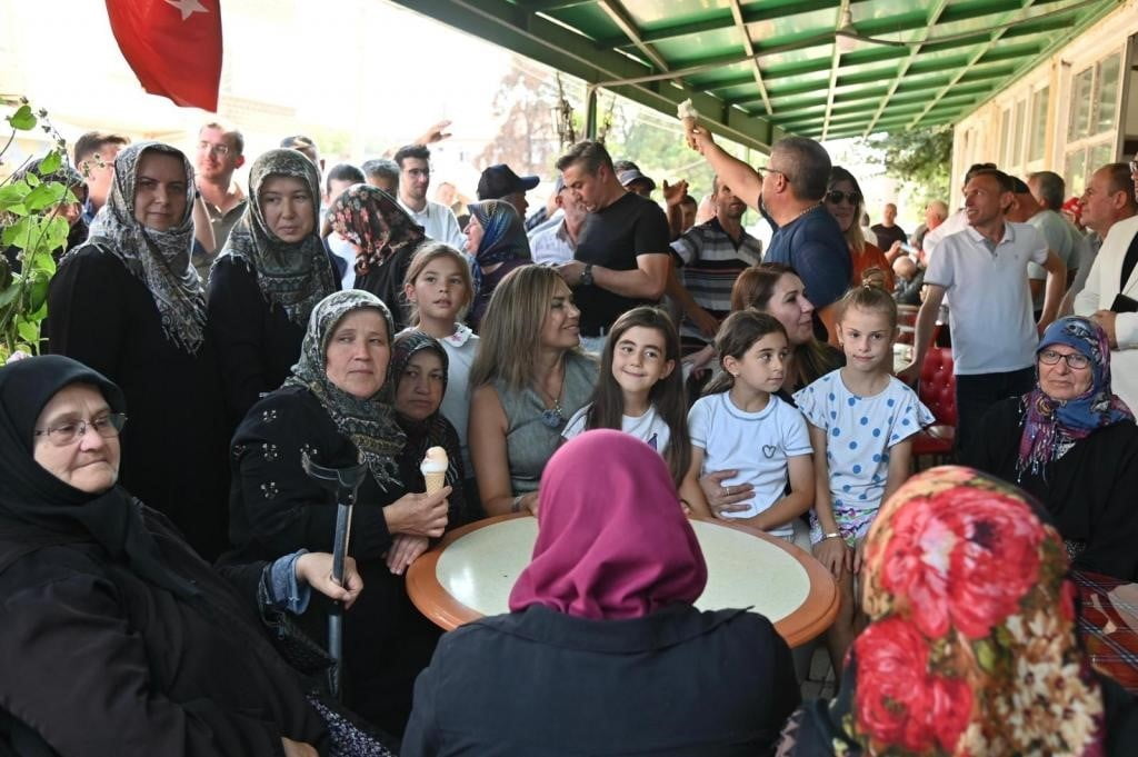 PROGRAMINA MALKARA MUHTARLAR DERNEĞİ ZİYARETİYLE BAŞLAYAN BAŞKAN YÜCEER, DERNEK BAŞKANI ENDER...