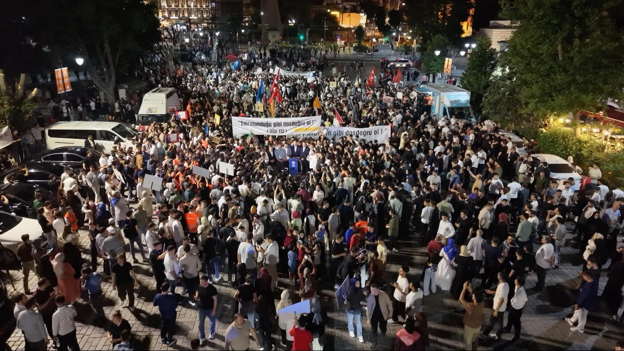 "BİR GENÇLİK YÜRÜYÜŞÜ: FETİH NESLİ AYASOFYA'YA YÜRÜYOR" PROGRAMI, BU YIL İKİNCİ KEZ...