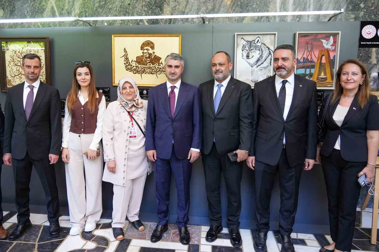 "İRADE BİZİM, ZAFER BİZİM: SANATA TEŞVİK VE SANATLA YAŞAM SERGİSİ", TÜRKİYE BÜYÜK MİLLET...