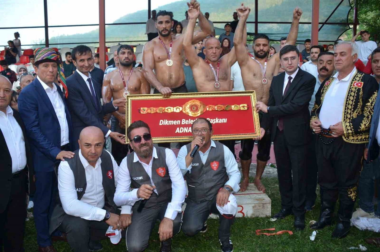 "KARADENİZ'İN KIRKPINARI" OLARAK ANILAN 59. GELENEKSEL DİKMEN YAĞLI GÜREŞLERİ, SIRIK KEBABI VE...