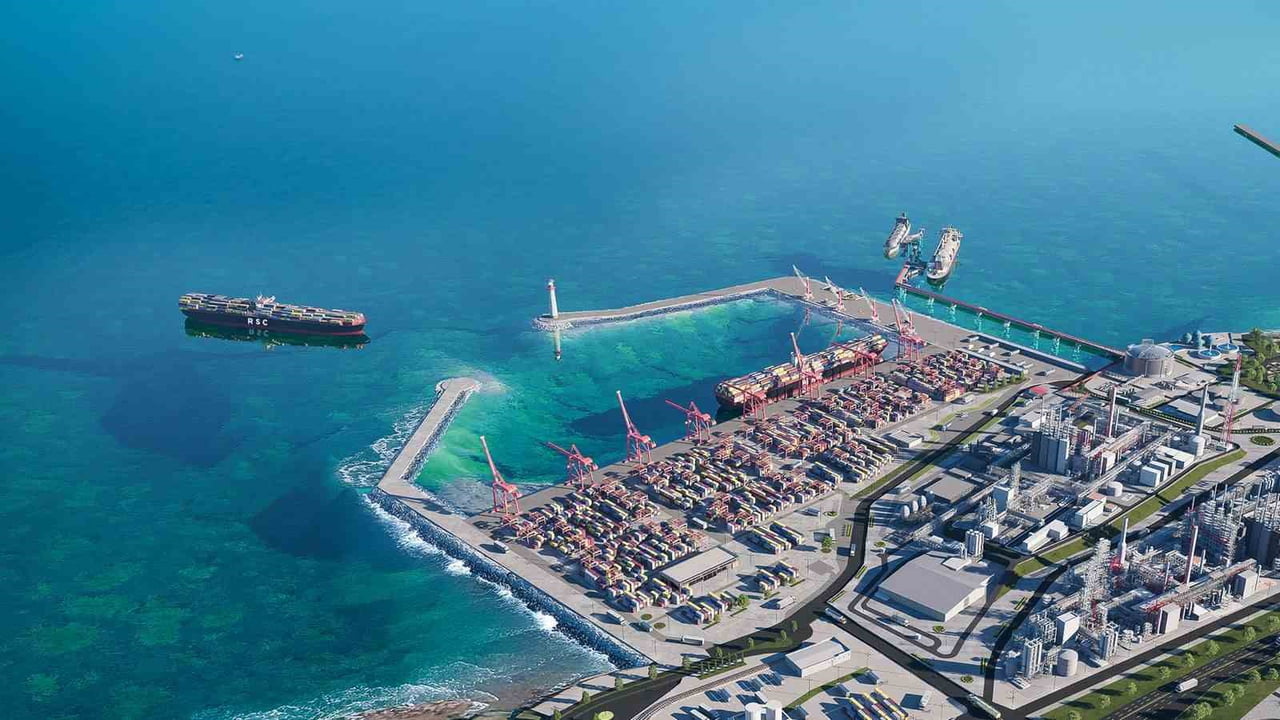 RÖNESANS HOLDİNG TARAFINDAN ADANA CEYHAN'DA GELİŞTİRİLEN DOĞU AKDENİZ PETROKİMYA ENDÜSTRİ BÖLGESİ...