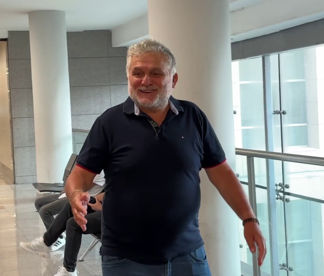 RUŞEN ÇAKIR İFADE VERMEK ÜZERE ADLİYEYE GELDİ.