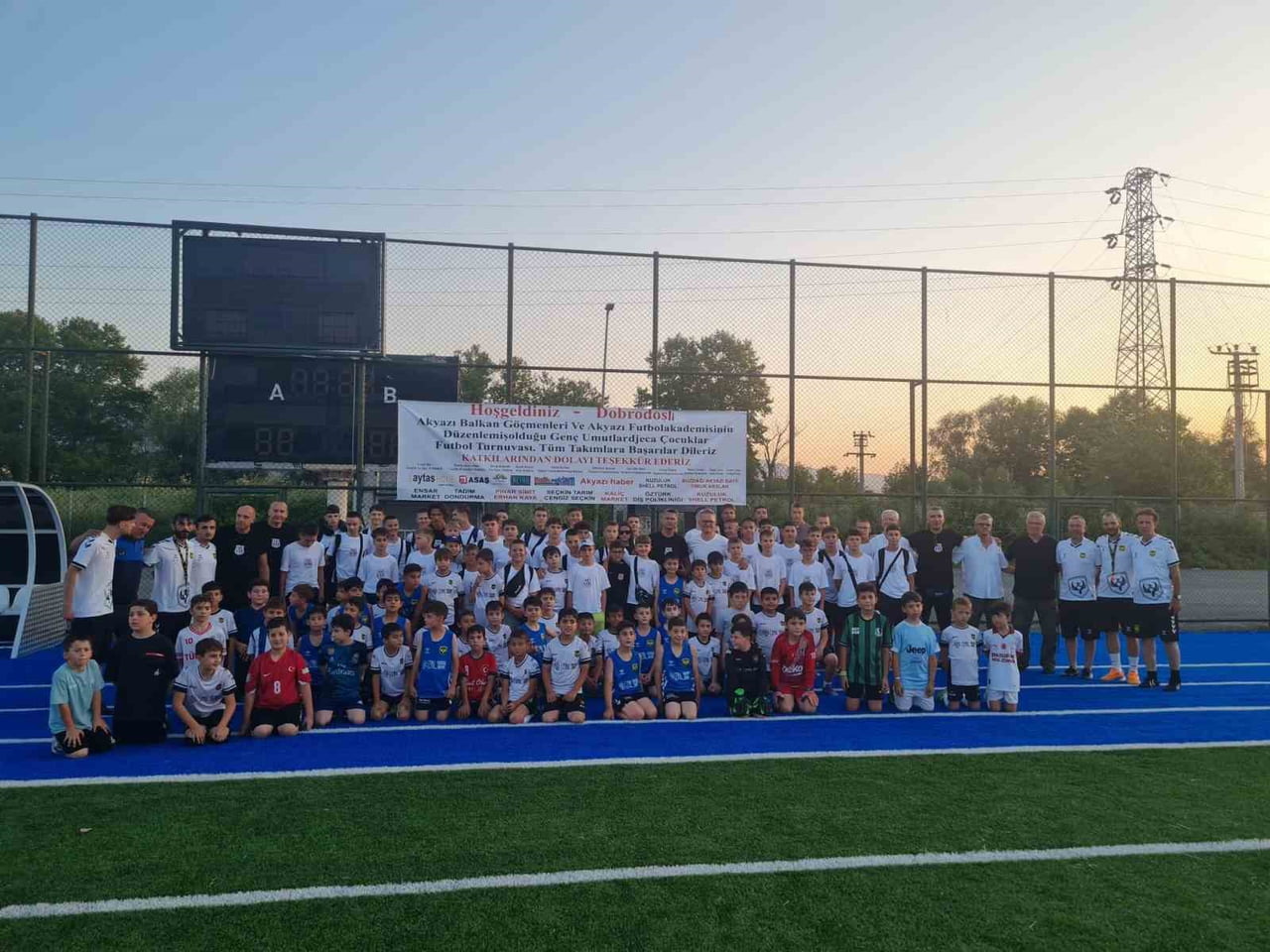 SAKARYA’NIN AKYAZI İLÇESİNDE AKYAZI BALKAN GÖÇMENLERİ DERNEĞİ İLE AKYAZI FUTBOL AKADEMİSİ'NİN...