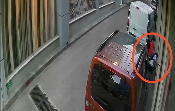 SALDIRI VE DARP ANI KAMERAYA YANSIDI